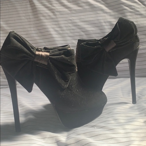 Bakers Womens Jisel Platform Boot Black Suede 7M - Picture 4 of 10